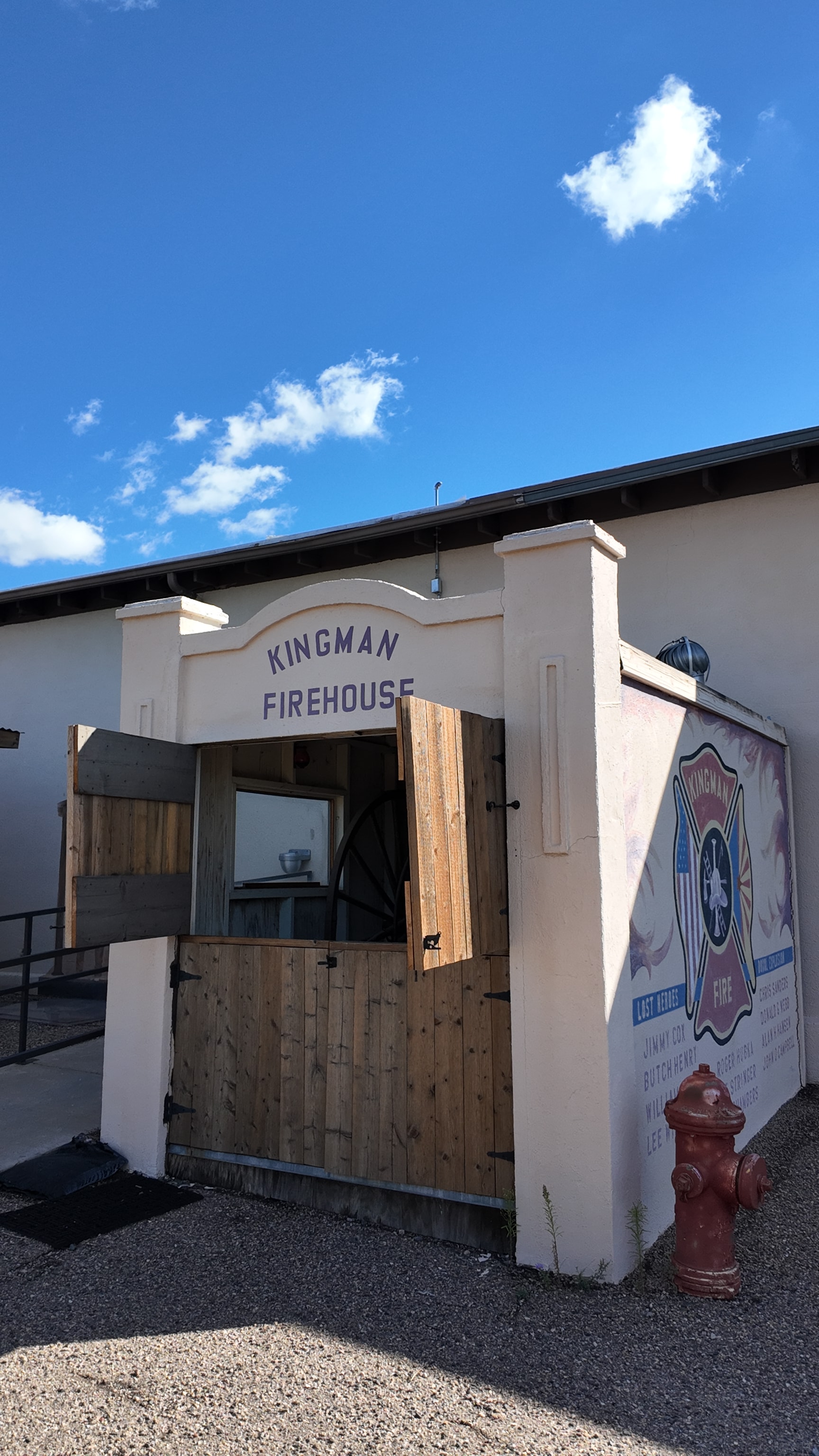Kingman Firehouse historic building exterior
